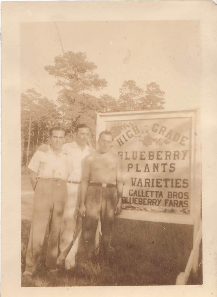 The brothers and their sign
