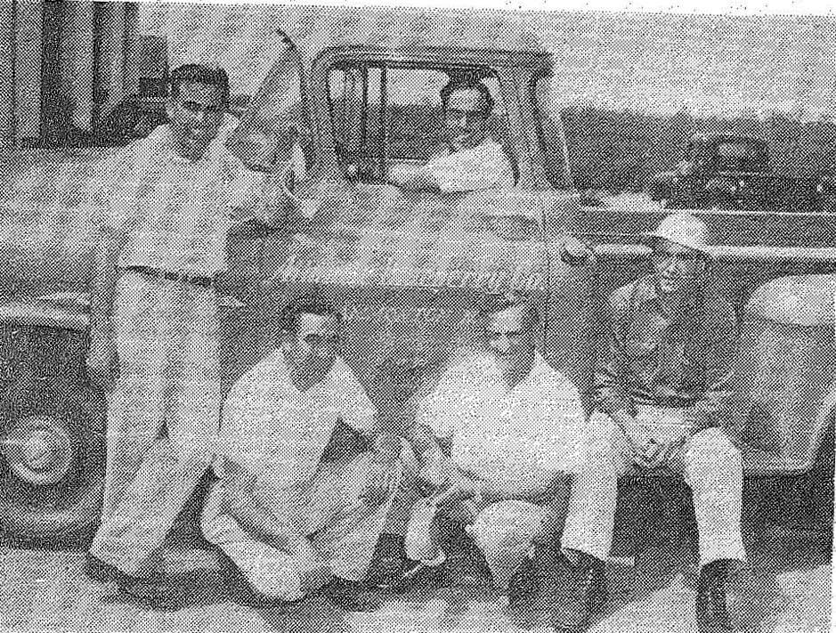 A proud father with his sons